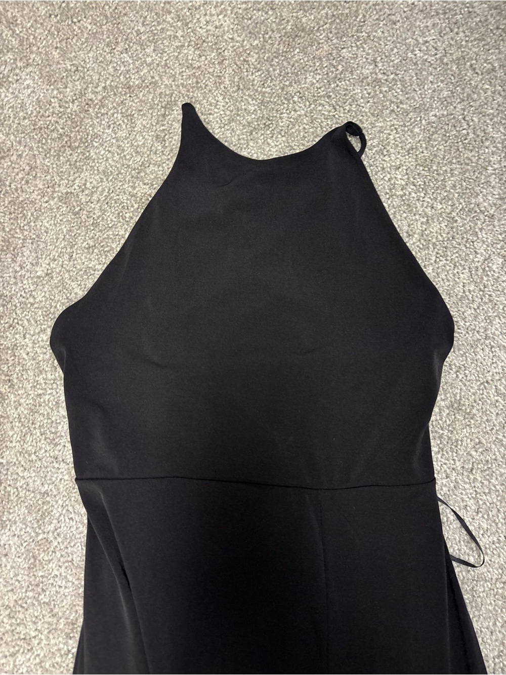 Express Black Halter Neck Dress